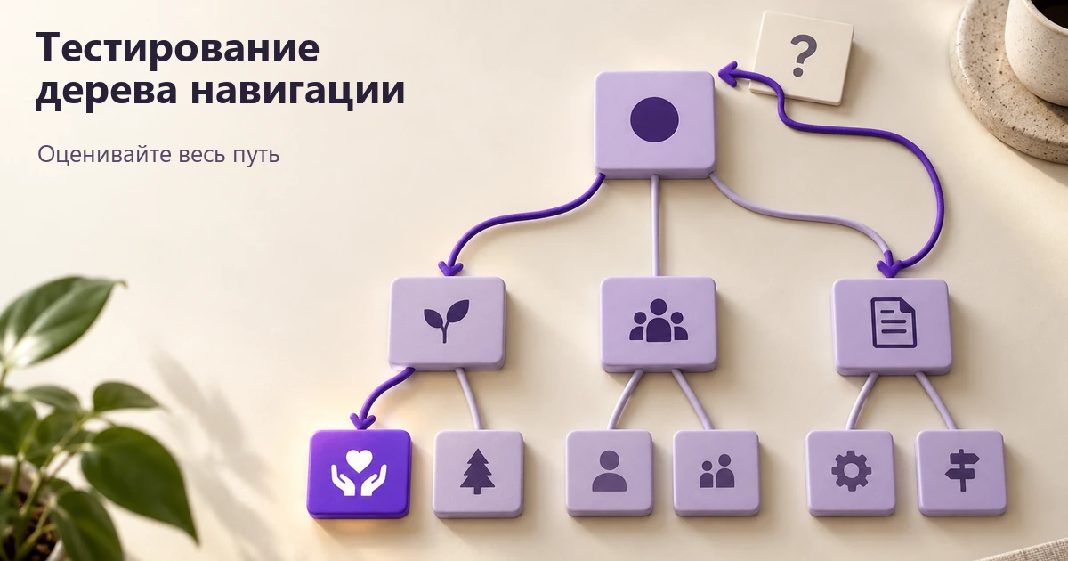 Тестирование дерева навигации: оценивайте путь, а не только успех
