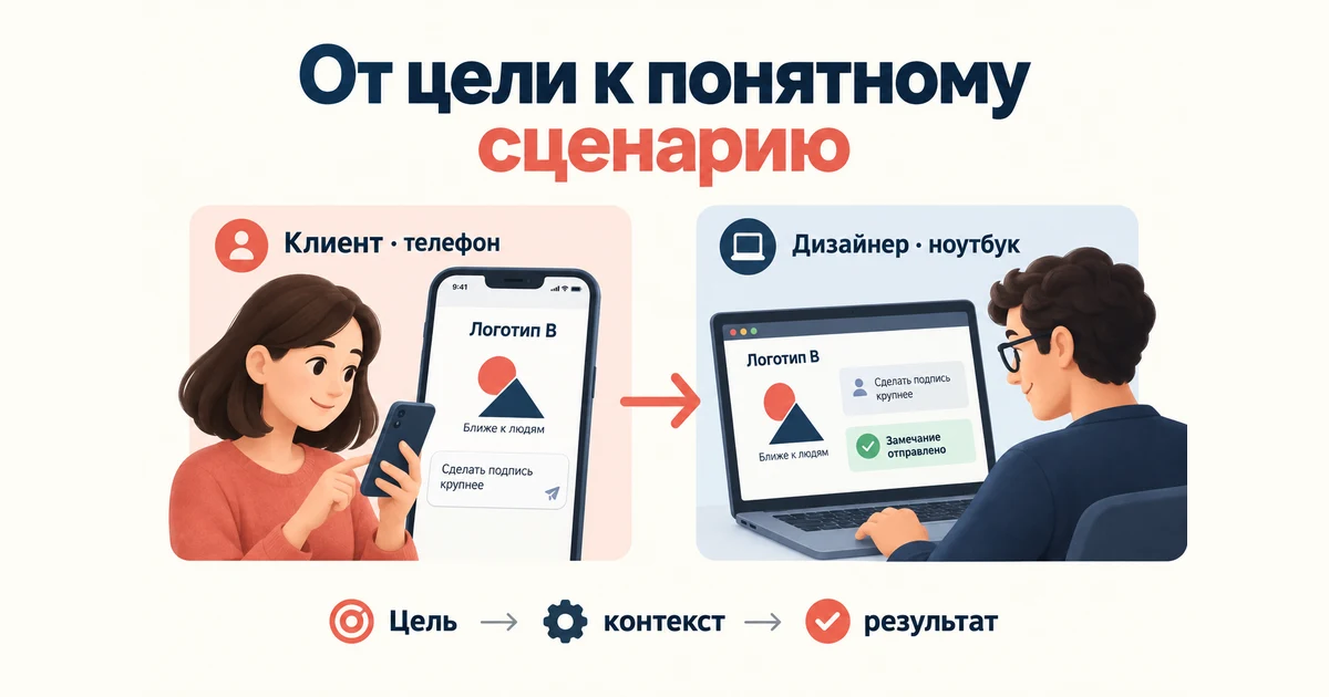 Пользовательские сценарии: 7 шагов от исследования к прототипу